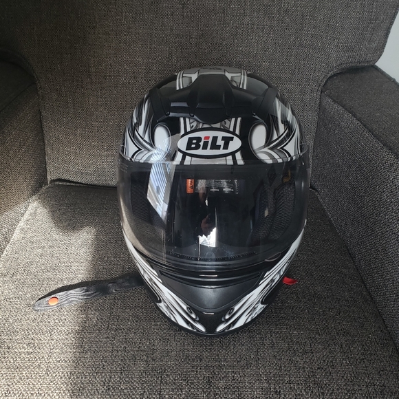 Bilt Blaze Racer Fullface Motorcycle 